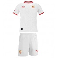 Camiseta Sevilla Primera Equipación Replica 2024-25 para niños mangas cortas (+ Pantalones cortos)